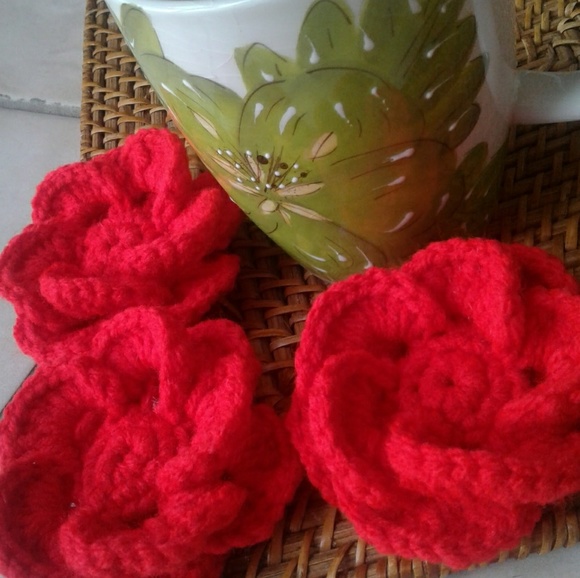 DIY Decor 5 Crochet Flower Your Choice - Picture 6 of 7